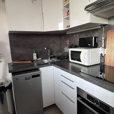 Apartament Charming Studio Next To Olympics 2024 Sites Pantin